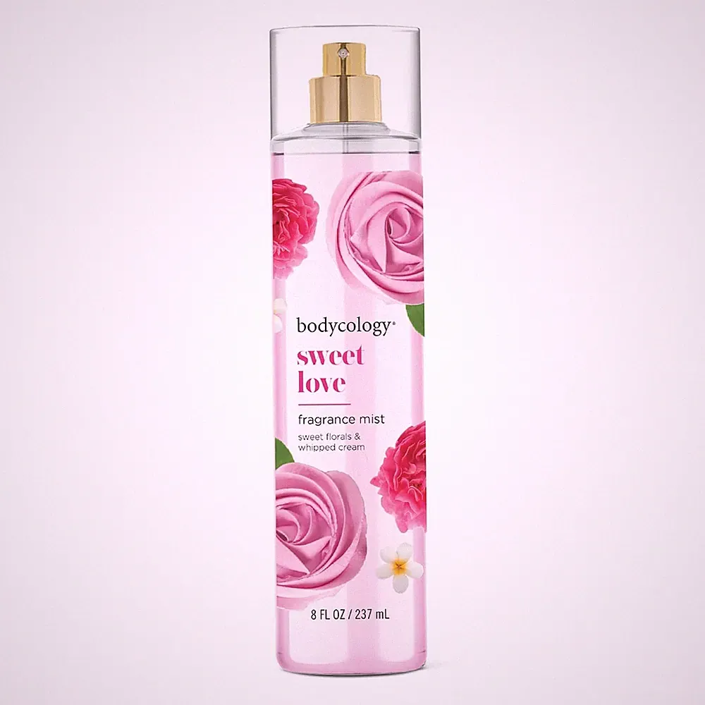 Bodycology Sweet Love Body Mist Long-Lasting Fragrance Spray 8 fl oz