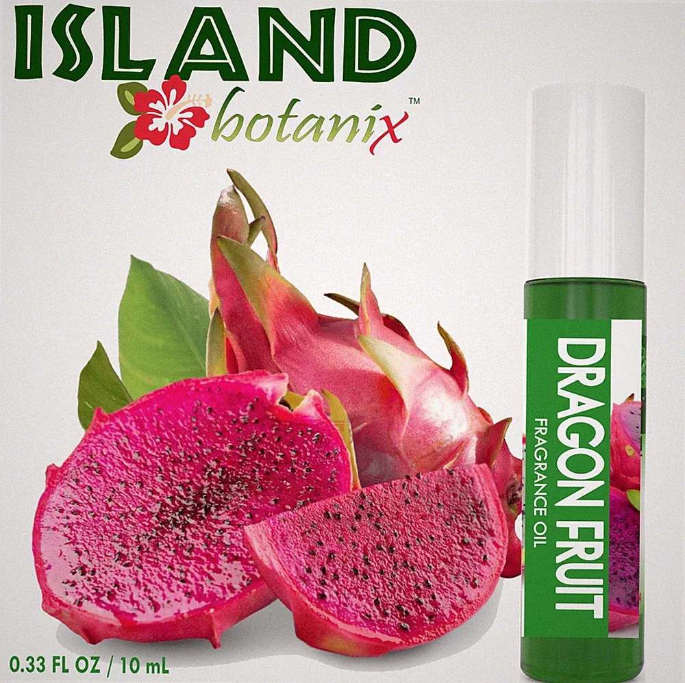 ISLAND BOTANIX Dragonfruit Fragrance Oil Travel Size 0.33oz (10mL) Roller Bottle