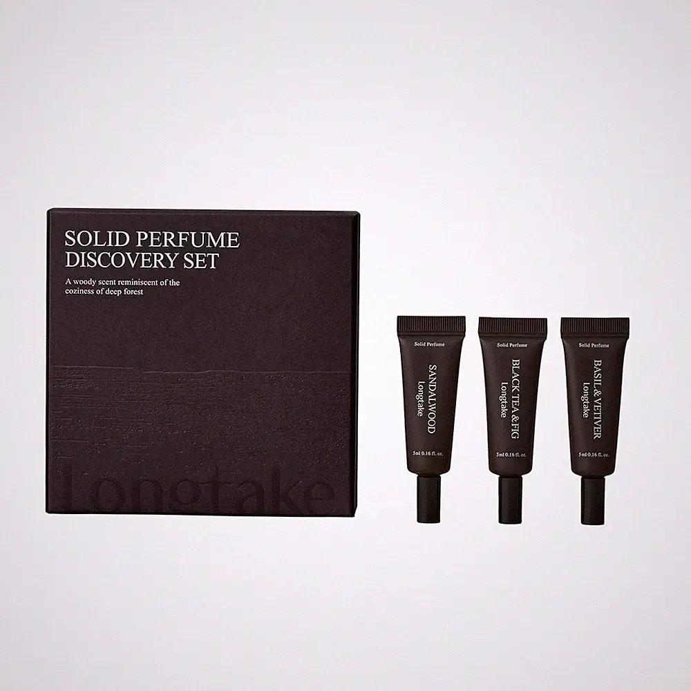 Solid Perfume Discovery KitㅣFragrance Trio of Long Lasting Gel Perfumes, Perfect